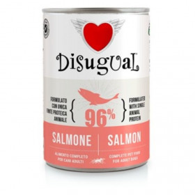 Консервирана храна за кучета Disugual Wet food Salmon с 96% сьомга